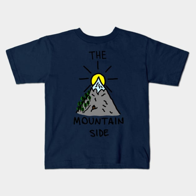 The Mountainside Kids T-Shirt by Eli_C05